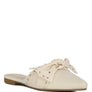 Makeover Studded Bow Flat Mules