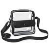 Large Size 11inch See through Clear Crossbody Bag