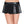 Wet look wavy skirt