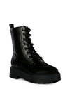 Molsh Faux Leather Ankle Biker Boots