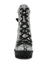 Spruce Snake Skin Snkle Boots