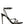 Dare Diamante Strap High Heeled Stiletto Sandals