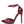 Mocktail Diamante Buckle Patent Stiletto Sandals