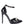 Mocktail Diamante Buckle Patent Stiletto Sandals