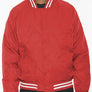 Mens Polyester Windbreaker Winter Bomber Jacket