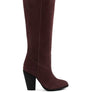 GREAT-STORM Suede Leather Calf Boots