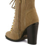 GOOSE-FEATHER Antique High Heeled Ankle Boot
