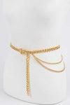 Iconic Layer Chain Belt