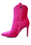 NAT-LOVE Velvet Cow Girl Boot