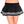 Double striped wavy skirt (Glow UV Reactive)