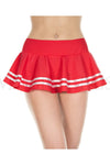 Double striped wavy skirt (Glow UV Reactive)