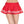 Double striped wavy skirt (Glow UV Reactive)