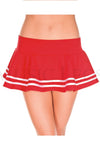 Double striped wavy skirt (Glow UV Reactive)