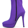 Patotie High Heeled Lycra Ankle Boot