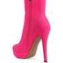 Patotie High Heeled Lycra Ankle Boot