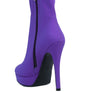 Patotie High Heeled Lycra Ankle Boot
