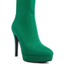 Patotie High Heeled Lycra Ankle Boot