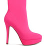 Patotie High Heeled Lycra Ankle Boot