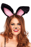 Diona J Plush Easter Bunny Rabbt Ears Headband Party Costume Hair Accessories