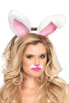 Diona J Plush Easter Bunny Rabbt Ears Headband Party Costume Hair Accessories