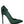 HORNET Green Satin Stiletto Pump Sandals