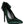 HORNET Green Satin Stiletto Pump Sandals