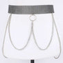 Mesh Stone iconic Chain Belt