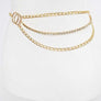 Iconic Rhinestone Layer Chain Belt