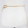 Iconic Rhinestone Layer Chain Belt