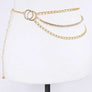 Iconic Rhinestone Layer Chain Belt