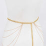 Layered Iconic Chain Belt