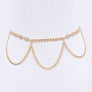Iconic Rhinestone Layered Chain Belt