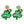 St. Patrick's Day Seed Bead Clover Shaped Handmade Beadead Embroidery Dangle and Drop Novelty Earrings