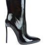Mercury Patent High Heeled Ankle Boot