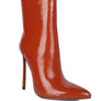 Mercury Patent High Heeled Ankle Boot
