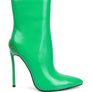 Mercury Patent High Heeled Ankle Boot