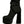 After Pay High Heeled Velvet Knitted Boot