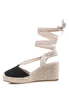 Little Mary Strappy Wedge Heel Sandals