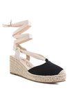 Little Mary Strappy Wedge Heel Sandals