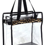 Fashion See Thru Transparent Tote Satchel