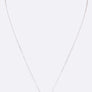 Perfect Match Gear CZ Pendant Necklace