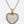 Designed Heart Pendant Necklace