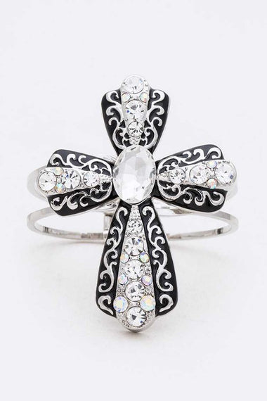 Crystal Cross Iconic Bangle
