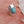 Stylish Adjustable Silver Ring With Turquoise Gem