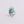 Western Silver Adjustable Turquoise Statement Ring