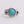 Adjustable Silver Turquoise Ring - Vintage Charm
