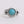 Adjustable Silver Turquoise Ring - Vintage Charm