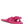 Fleurette Fushia Bow Flat Sandals