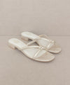 OASIS SOCIETY Ada - Delicate Knotted Flat Sandal