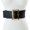 GOLD TONE PU LEATHER FASHION BELT
